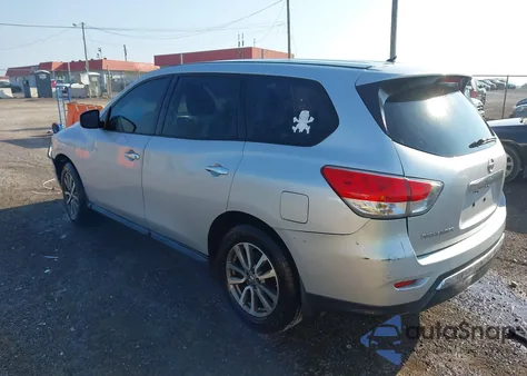 2013 Nissan Pathfinder S z USA, uszkodzony, nr VIN 5N1AR2MN8DC665062